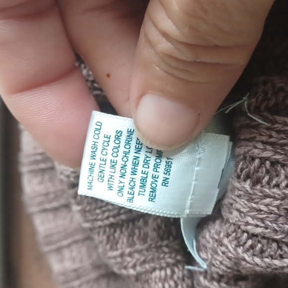 Willow bay cotton blend open cardigan sweater - Picture 6 of 6